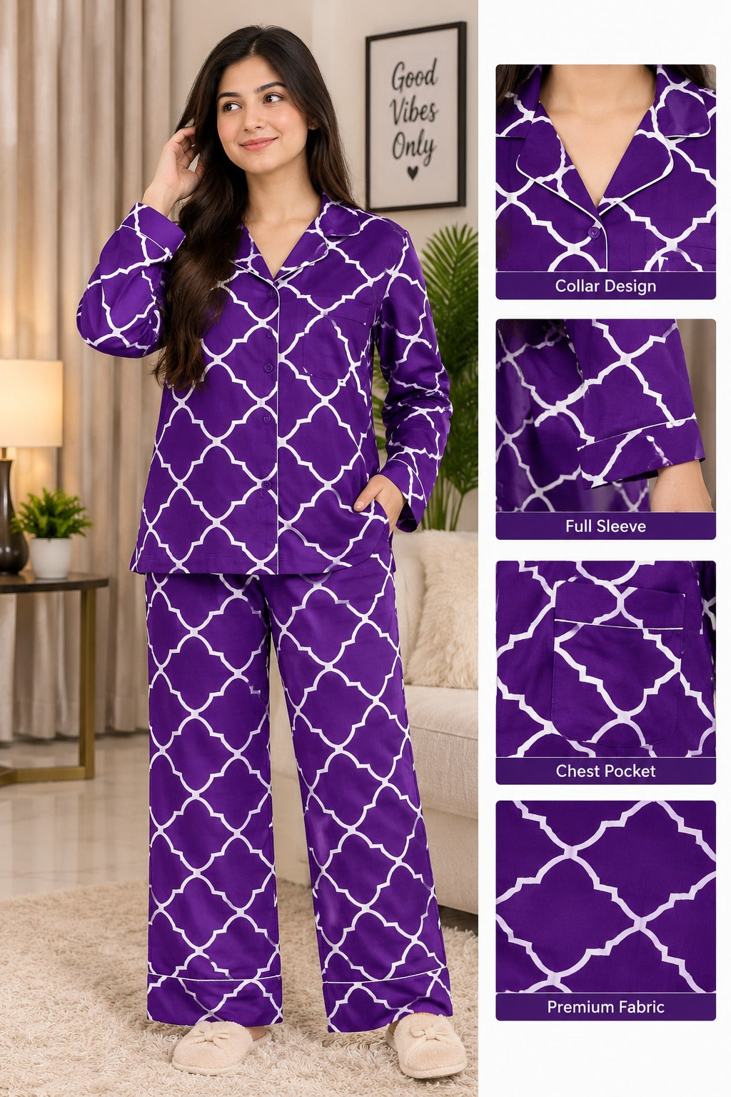 Ladies Night Suit Winter Collection